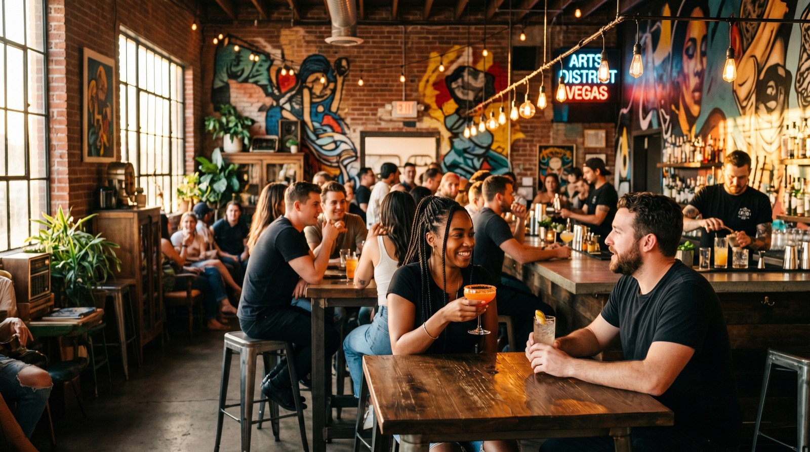 Arts District Happy Hours: Where Vegas Gets Weird (In the Best Way)
