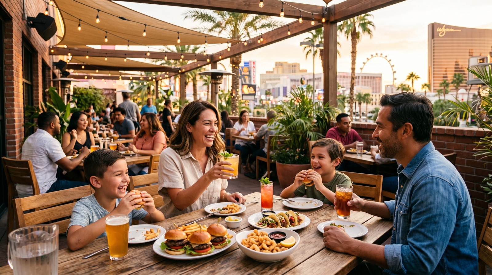 Best Family-Friendly Happy Hours in Las Vegas: Where Kids Are Actually Welcome (2026)